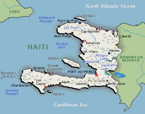 Map of Haiti