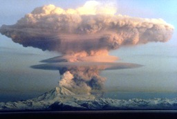 Mt. Redoubt eruption